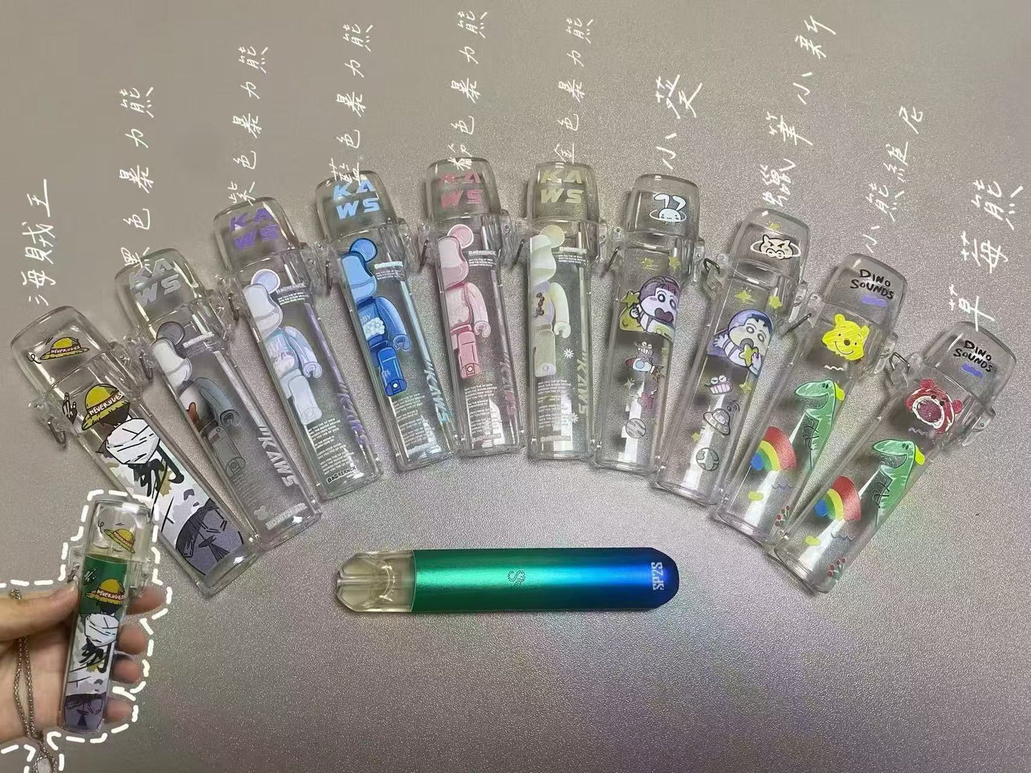 新品上市 LABUBU拉布布 主機保護套 煙桿護套 印花圖案 送掛繩