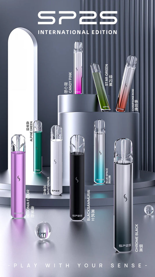新品上市 SP2S國際版 思博瑞發光主機 一代菸彈通用 台灣現貨