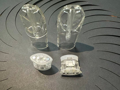 sp2s空彈 透明空彈 煙彈空殼 上下分離空彈 白色陶瓷 1.6ML