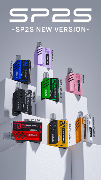 SP2S MACHINE X 換彈主機 拋棄式主機 6/18w雙檔調節