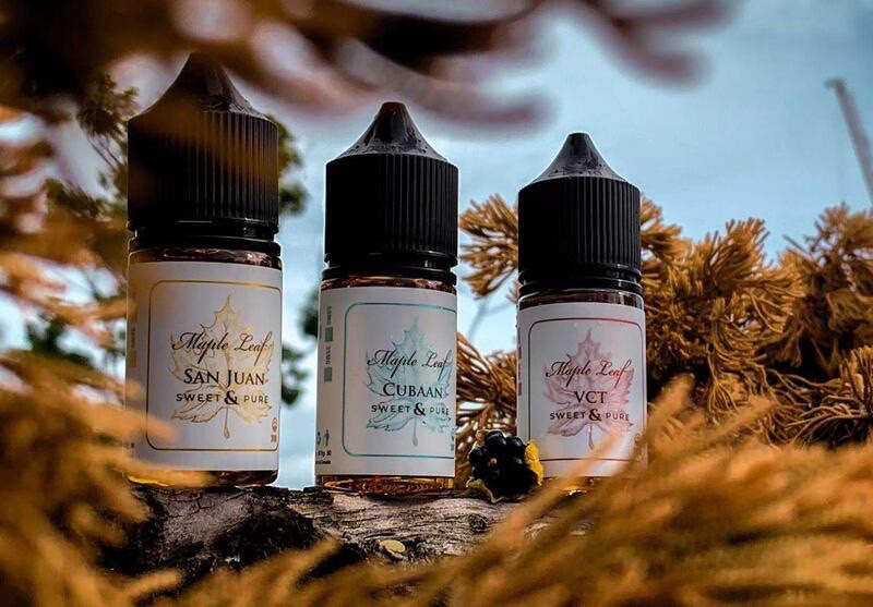 加拿大原裝正品 Maple楓葉煙油 不涼菸油 30ML 35MG