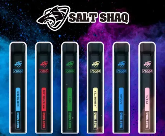 鯊克Salt Shaq 7000口 拋棄式電子菸 一次性霧化棒